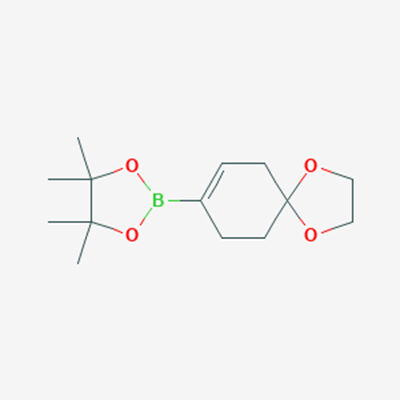 Picture of 4,4,5,5-Tetramethyl-2-(1,4-dioxaspiro[4.5]dec-7-en-8-yl)-1,3,2-dioxaborolane