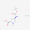 Picture of Methyl (2S,4R)-4-Boc-aminopyrrolidine-2-carboxylate hydrochloride