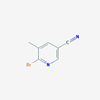 Picture of 2-Bromo-5-cyano-3-picoline