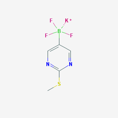 Picture of Potassium trifluoro(2-(methylthio)pyrimidin-5-yl)borate