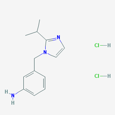 Picture of 3-((2-Isopropyl-1H-imidazol-1-yl)methyl)aniline dihydrochloride