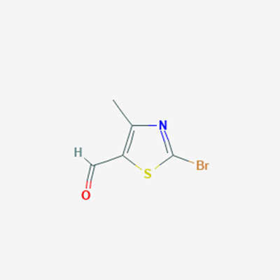 Picture of 2-Bromo-4-methylthiazole-5-carbaldehyde