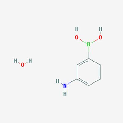 Picture of 3-Aminophenylboronic acid monohydrate