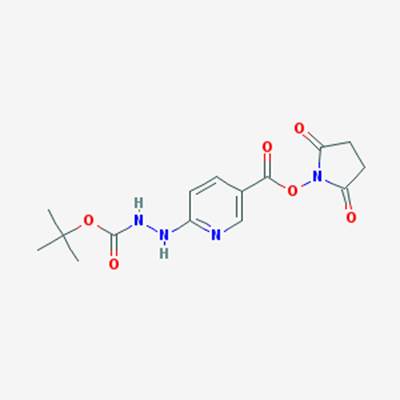 Picture of 2,5-Dioxopyrrolidin-1-yl 6-(2-(tert-butoxycarbonyl)hydrazinyl)nicotinate