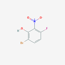 Picture of 6-Bromo-3-fluoro-2-nitrophenol