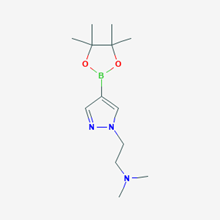 Picture of N,N-Dimethyl-2-(4-(4,4,5,5-tetramethyl-1,3,2-dioxaborolan-2-yl)-1H-pyrazol-1-yl)ethanamine