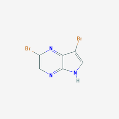 Picture of 2,7-Dibromo-5H-pyrrolo[2,3-b]pyrazine