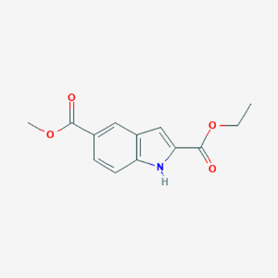 Picture of 2-Ethyl 5-methyl 1H-indole-2,5-dicarboxylate