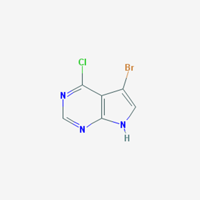 Picture of 5-Bromo-4-chloro-7H-pyrrolo[2,3-d]pyrimidine