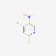 Picture of 2-Bromo-4-chloro-5-nitropyridine