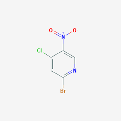 Picture of 2-Bromo-4-chloro-5-nitropyridine