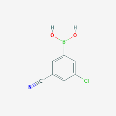 Picture of (3-Chloro-5-cyanophenyl)boronic acid