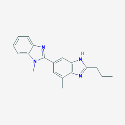 Picture of 2-n-Propyl-4-methyl-6-(1-methylbenzimidazole-2-yl)benzimidazole