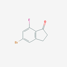 Picture of 5-Bromo-7-fluoro-2,3-dihydro-1H-inden-1-one