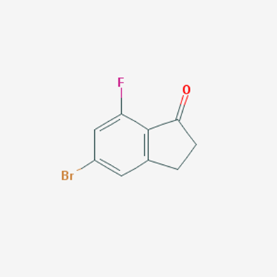 Picture of 5-Bromo-7-fluoro-2,3-dihydro-1H-inden-1-one