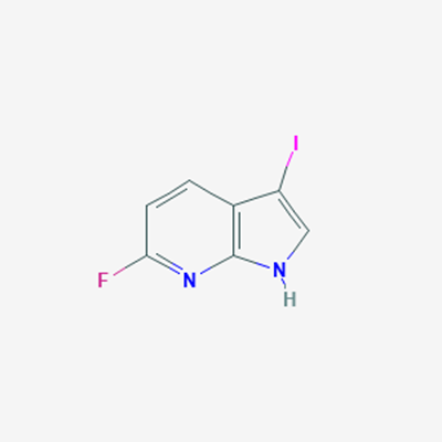 Picture of 6-Fluoro-3-iodo-1H-pyrrolo[2,3-b]pyridine