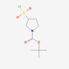Picture of tert-Butyl 3-(chlorosulfonyl)pyrrolidine-1-carboxylate