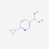 Picture of (6-Cyclopropylpyridin-3-yl)boronic acid