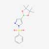 Picture of 1-(Phenylsulfonyl)-4-(4,4,5,5-tetramethyl-1,3,2-dioxaborolan-2-yl)-1H-pyrazole