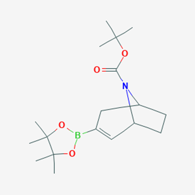 Picture of tert-Butyl 3-(4,4,5,5-tetramethyl-1,3,2-dioxaborolan-2-yl)-8-azabicyclo[3.2.1]oct-3-ene-8-carboxylate