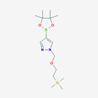 Picture of 4-(4,4,5,5-Tetramethyl-1,3,2-dioxaborolan-2-yl)-1-((2-(trimethylsilyl)ethoxy)methyl)-1H-pyrazole