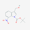 Picture of tert-Butyl 3-(hydroxymethyl)-7-nitro-1H-indole-1-carboxylate