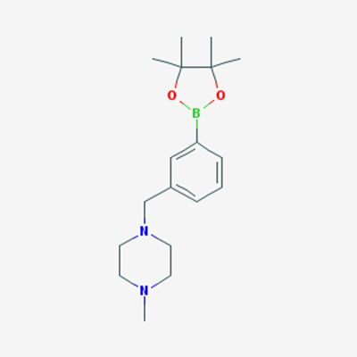 Picture of 1-Methyl-4-(3-(4,4,5,5-tetramethyl-1,3,2-dioxaborolan-2-yl)benzyl)piperazine
