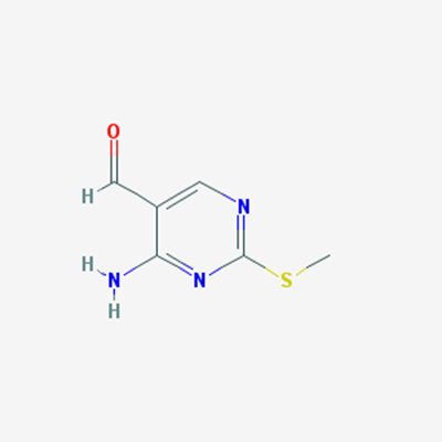 Picture of 4-Amino-2-(methylthio)pyrimidine-5-carbaldehyde