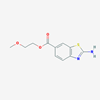 Picture of 2-Methoxyethyl 2-aminobenzo[d]thiazole-6-carboxylate