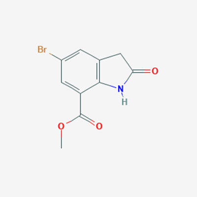 Picture of Methyl 5-bromo-2-oxoindoline-7-carboxylate