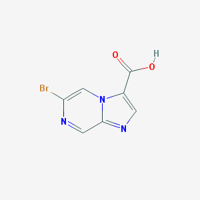 Picture of 6-Bromoimidazo[1,2-a]pyrazine-3-carboxylic acid