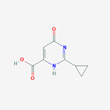 Picture of 2-Cyclopropyl-6-hydroxypyrimidine-4-carboxylic acid