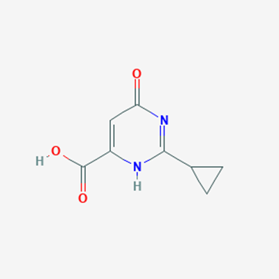 Picture of 2-Cyclopropyl-6-hydroxypyrimidine-4-carboxylic acid