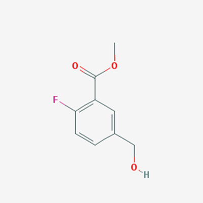 Picture of Methyl 2-fluoro-5-(hydroxymethyl)benzoate