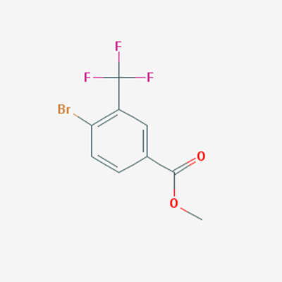 Picture of Methyl 4-bromo-3-(trifluoromethyl)benzoate
