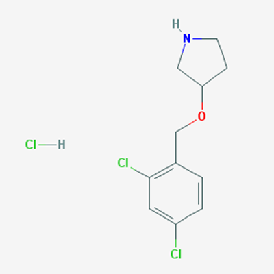 Picture of 3-((2,4-Dichlorobenzyl)oxy)pyrrolidine hydrochloride