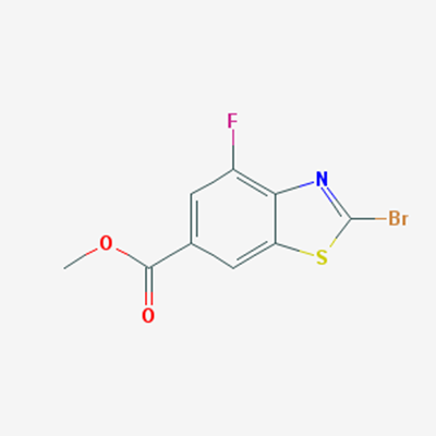 Picture of Methyl 2-bromo-4-fluorobenzo[d]thiazole-6-carboxylate
