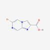 Picture of 6-Bromoimidazo[1,2-a]pyrazine-2-carboxylic acid