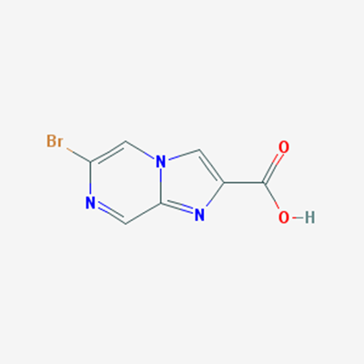 Picture of 6-Bromoimidazo[1,2-a]pyrazine-2-carboxylic acid