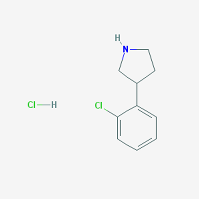 Picture of 3-(2-Chlorophenyl)pyrrolidine hydrochloride