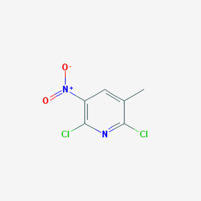 Picture of 2,6-Dichloro-3-methyl-5-nitropyridine