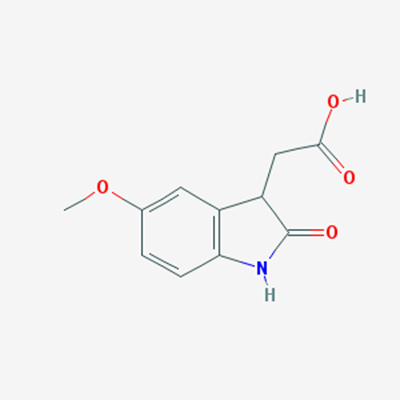 Picture of 2-(5-Methoxy-2-oxoindolin-3-yl)acetic acid