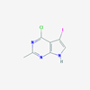 Picture of 4-Chloro-5-iodo-2-methyl-7H-pyrrolo[2,3-d]pyrimidine