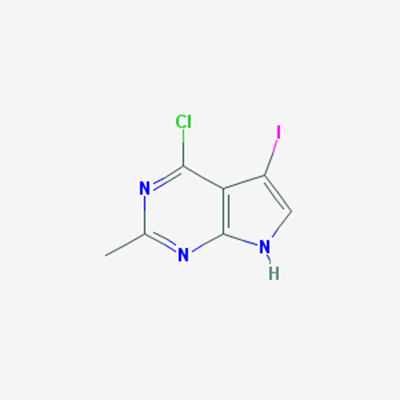 Picture of 4-Chloro-5-iodo-2-methyl-7H-pyrrolo[2,3-d]pyrimidine