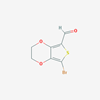 Picture of 7-Bromo-2,3-dihydrothieno[3,4-b][1,4]dioxine-5-carbaldehyde