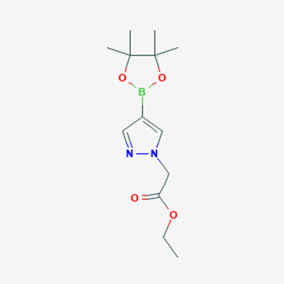 Picture of Ethyl 2-(4-(4,4,5,5-tetramethyl-1,3,2-dioxaborolan-2-yl)-1H-pyrazol-1-yl)acetate