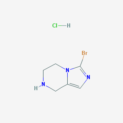 Picture of 3-Bromo-5,6,7,8-tetrahydroimidazo[1,5-a]pyrazine hydrochloride