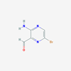 Picture of 3-Amino-6-bromopyrazine-2-carbaldehyde