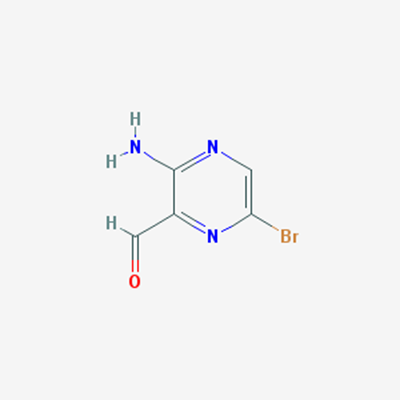 Picture of 3-Amino-6-bromopyrazine-2-carbaldehyde