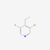 Picture of 3-Bromo-4-ethyl-5-fluoropyridine